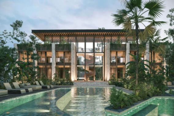 Luxury land for multifamily housing for sale, Region 11, Tulum.