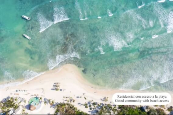 Land in luxury community with beach club, golf course, clubhouse, parks, concierge, spa, pet park, and more, for sale Corasol Playa del Carm