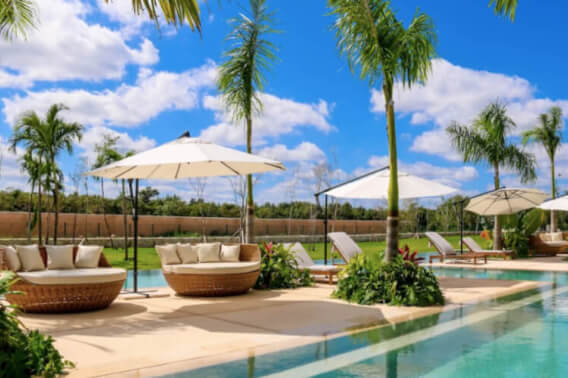 Lot in gated community with clubhouse, game room, pet park, and more for sale in Cancun