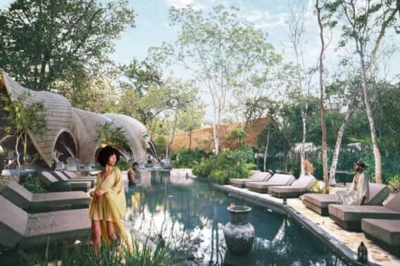 Land in gated community surrounded by nature with amenities, sale Tulum