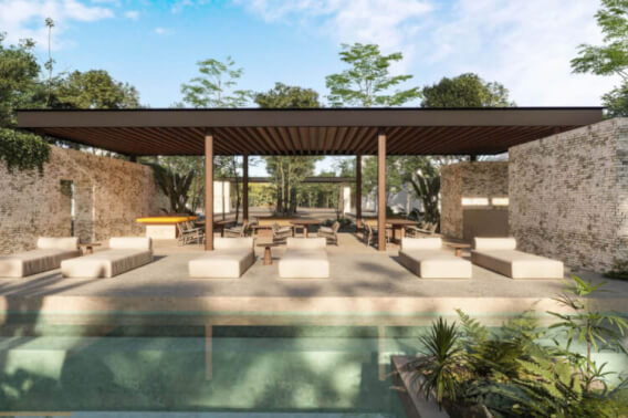 Multifamily land of 2,318 m2 in a luxury residential area for sale, Region 11, Tulum.