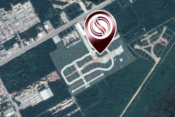 Multifamily land of 2,516 m2 in a luxury residential area for sale, Region 11, Tulum.