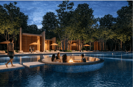 Multi-family lot for two residential units for sale, with exclusive amenities