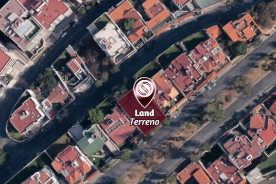 Land for Sale in a Luxury Area of Bosques de las Lomas