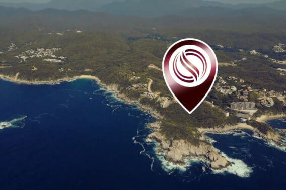 Ocean view land with pickleball court for sale in Mirador Chahue Huatulco