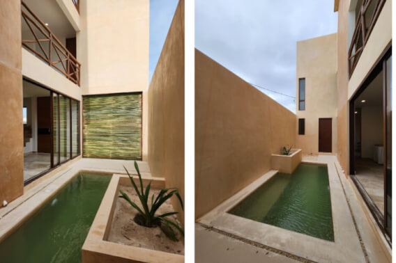 Townhouse with Rooftop and Private Pool pre-construction for sale San Benito, Merida