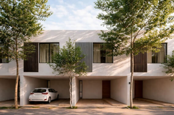 Townhouse in a gated community for sale, Montebello, M&eacute;rida