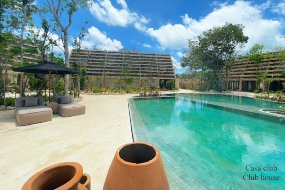 Villa with private pool and rooftop in gated community with clubhouse, sensory park, spa, paddle, gym, and more in pre-construction, for sal