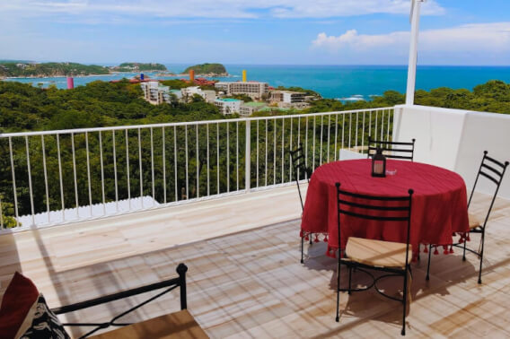 Villa with pool, ocean view, eco-friendly, furnished, for sale Huatulco.