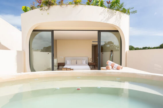 Villa with rooftop and private pool for sale, La Veleta, Tulum