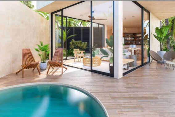 Ocean-View Villa with Pool and Rooftop for Sale, Telchac Puerto, Yucat&aacute;n