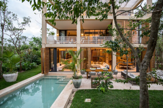 Luxury Villa with Private Pool and Terrace for Sale, Corasol, Playa del Carmen