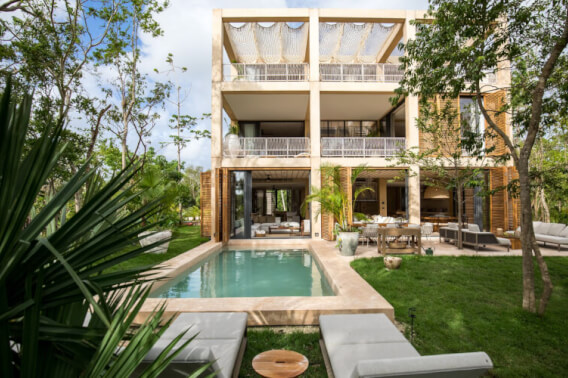 Luxury Villa with Golf Course Views for Sale, Corasol, Playa del Carmen