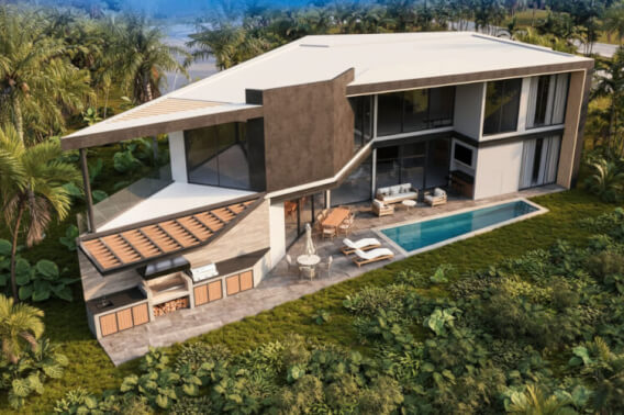 Luxury villa for sale in a private community, Selvamar, Playa del Carmen