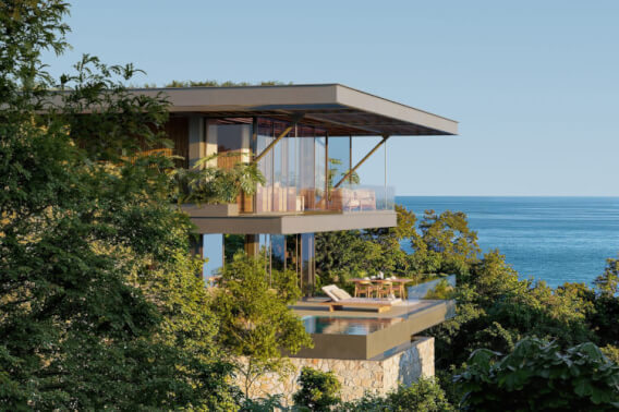 Luxury villa with pool surrounded by natural reserve for sale, Playa &Oacute;rgano, Huatulco