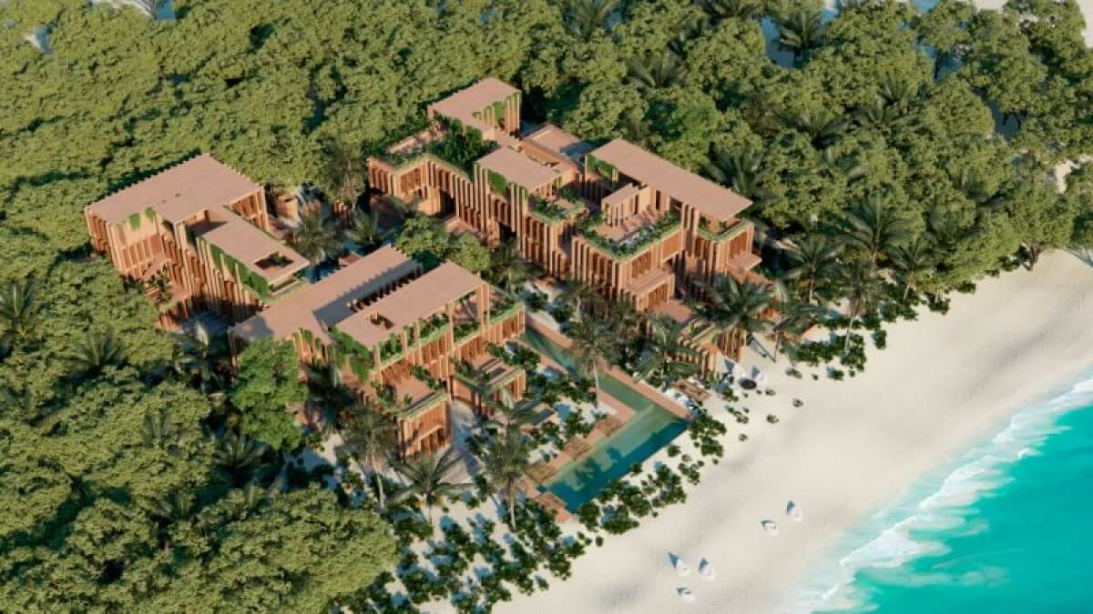 Departamento, acceso a la playa, alberca frente al mar, pool bar, diseño único, Tecnología Ecológica, venta Tulum.