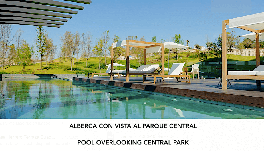 Condominium with facial recognition technology, luxury amenities and central park, in Puerta Plata, Zapopan, for sale.