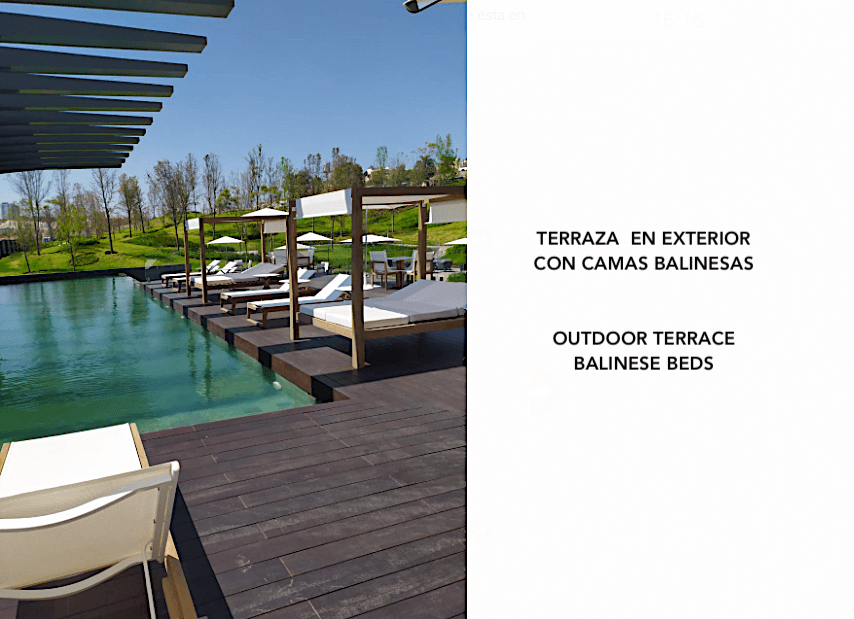 Condominium with facial recognition technology, luxury amenities and central park, in Puerta Plata, Zapopan, for sale.