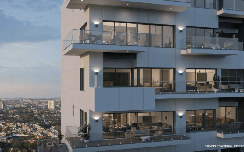 Luxury Apartment with touchless technology, luxury amenities and central park, for sale, Zapopan.