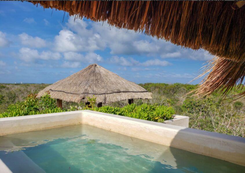 Penthouse with private pool, luxury finishes, for sale in Aldea Zama, Tulum.