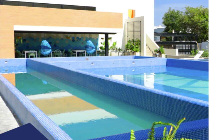 Apartment with pool,  playground for kids, swimming lane, gym, outdoor work area for sale in Zona Real, Guadalajara.