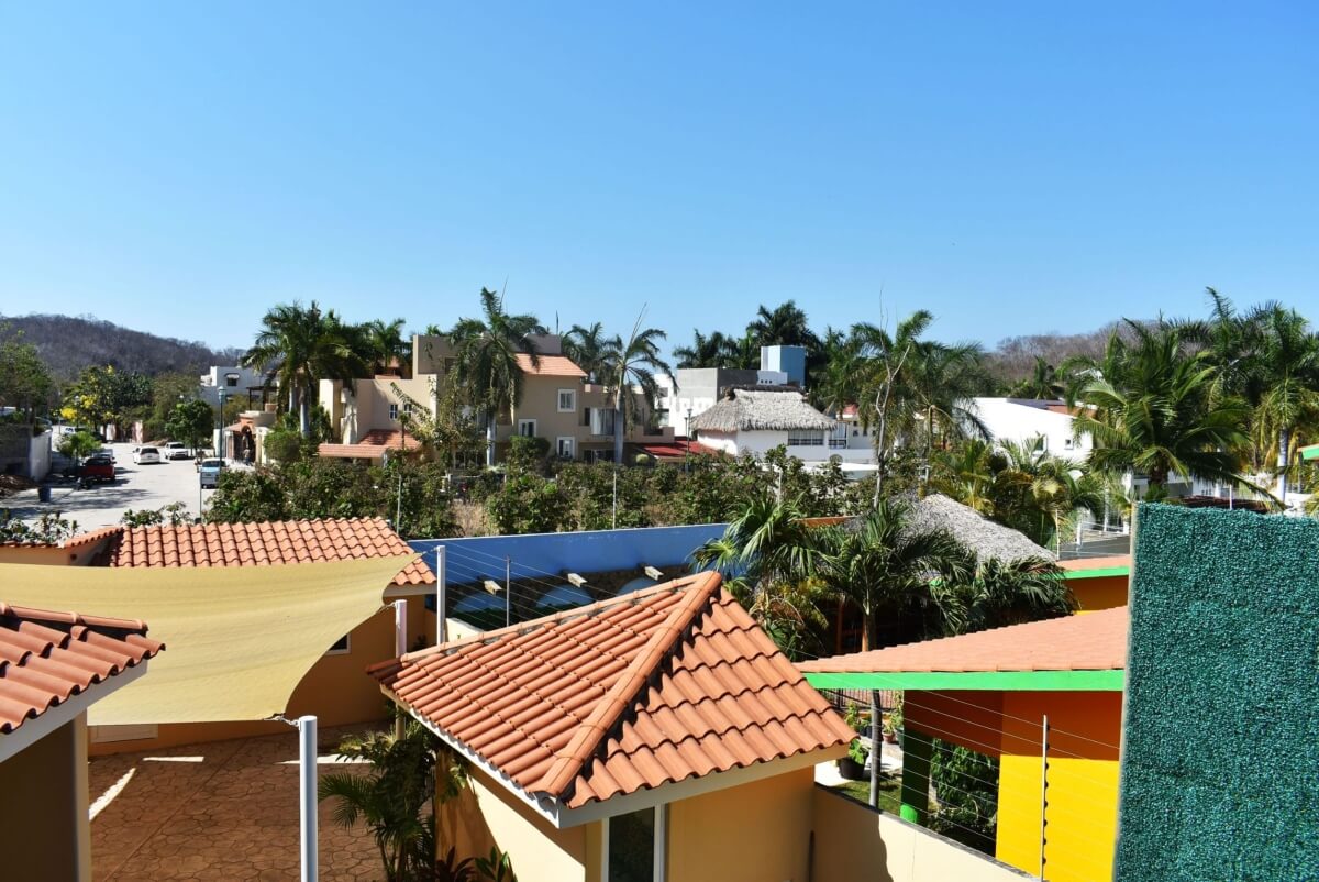 House 300 meters from the beach, 2 pools, roof top, for sale, La Bocana, Huatulco.