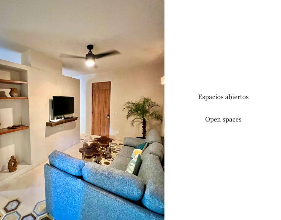 1 bedroom condo in the most exclusive and natural area of Tulum