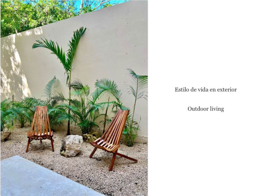 Eco friendly, luxury amenities and services, in Tulum with 3 bedrooms, with sustainable technology.
