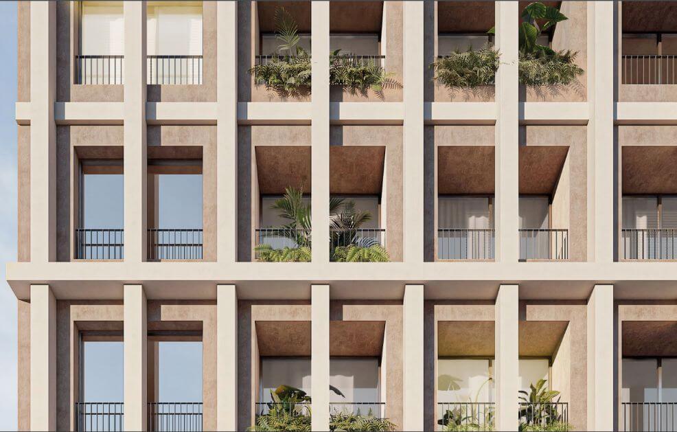 Condo with 3 balconies, flexible room, rooftop pool, central park, yoga area, jogging track, and more in Brasilia 10, Colomos Providencia