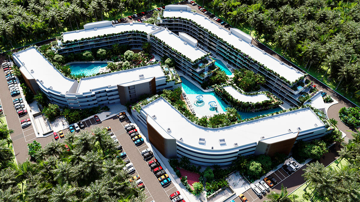 Condo with more than 15 amenities in pre-construction for sale Playa del Carmen