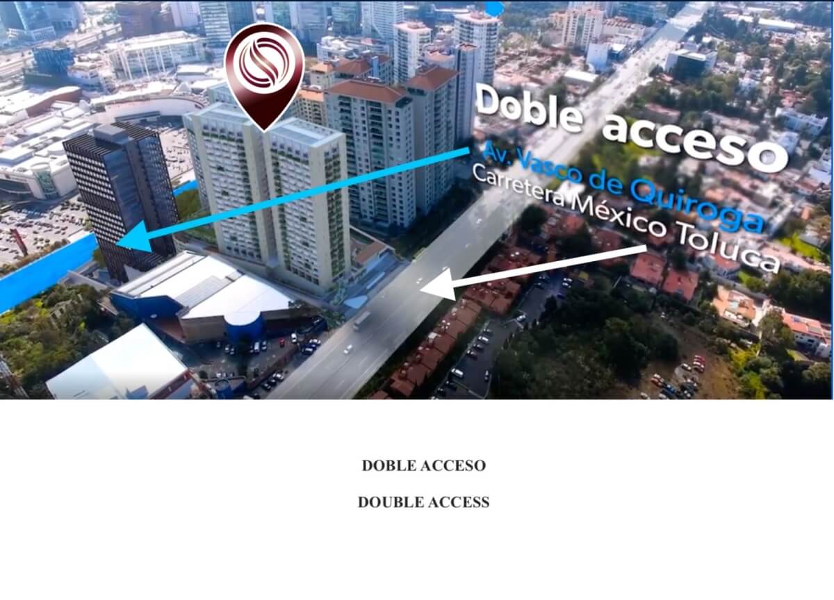 Departamento, altura de 3.10 metros, helipuerto, bar y restaurante, spa, gimnasio, servicio a la habitacion, en Paseo de la Reforma, Ciudad