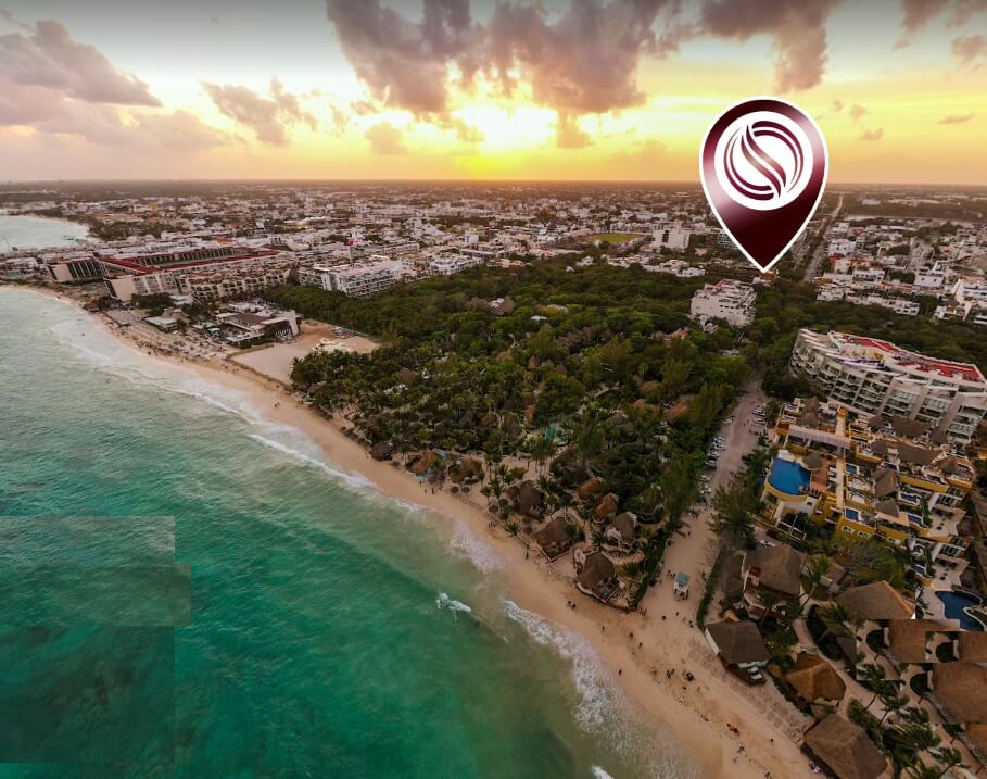 Condo for sale, beach club, golf, pool, Corasol Playa del Carmen.