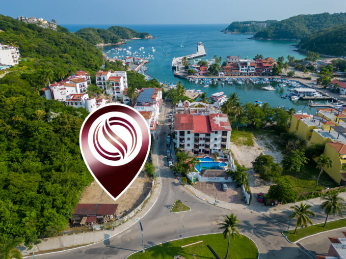 Condominium with amenities, pools, Rooftop with barbecue, for sale near Bahía Chahue, Huatulco
