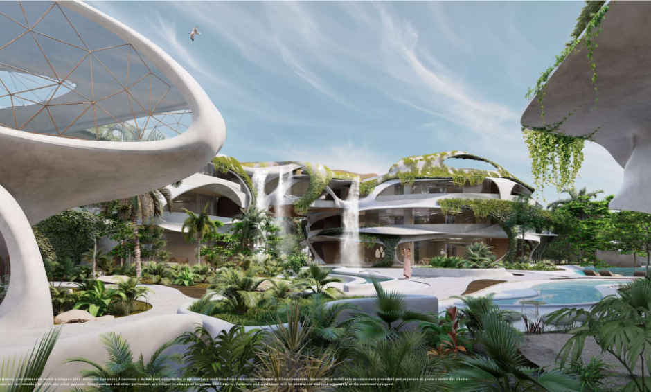 Escultura habitable, penthouse con diseño icónico, plunge pool, fogata, terraza de 112 m2, spa, restaurante, galería de arte, hotel de lujo,