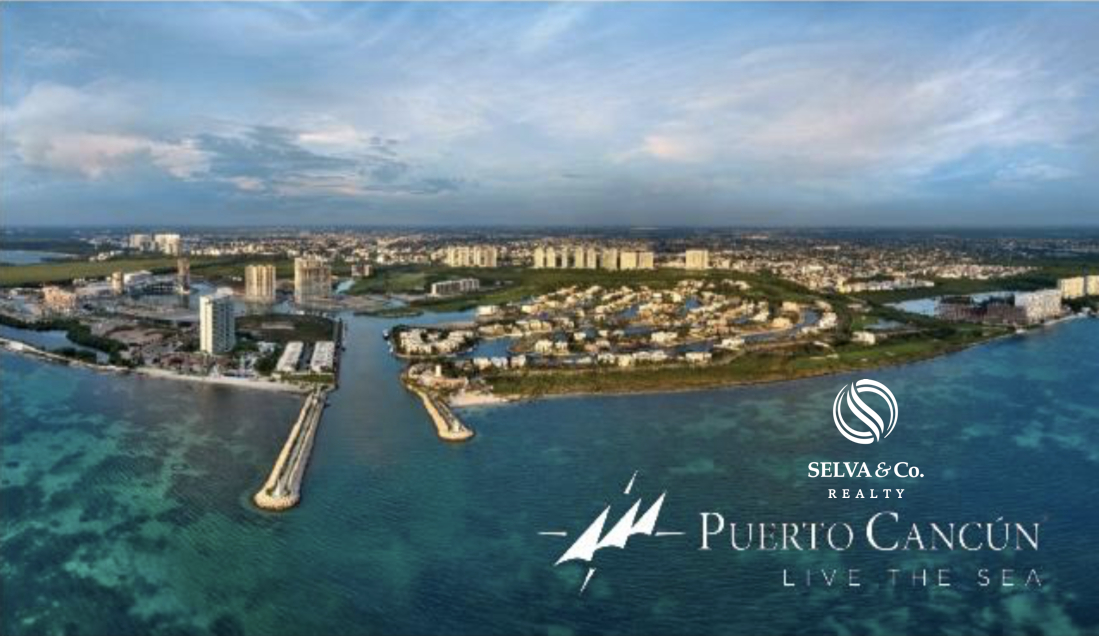 Penthouse with private roof garden, service room, panoramic view, infinity pool, jacuzzi, snack bar, pre-construction, in Puerto Cancun