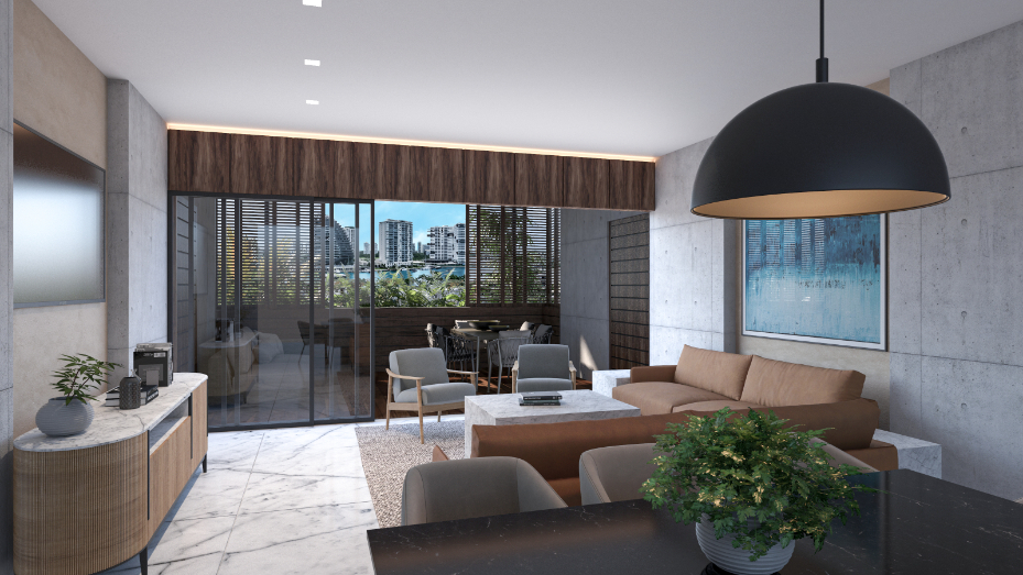 Penthouse con roof garden privado, cuarto de servicio, con vista panorámica, alberca infinity, jacuzzi, snack bar, pre-construccion, Puerto
