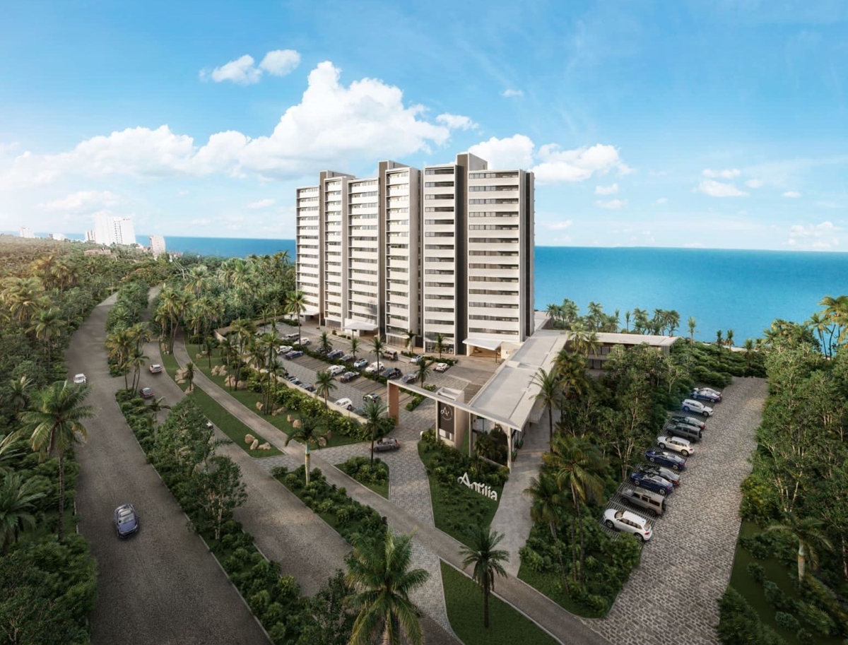 Oceanfront Apartment, Jacuzzi, Gym, Pre-construction, Sea Boardwalk, Cozumel