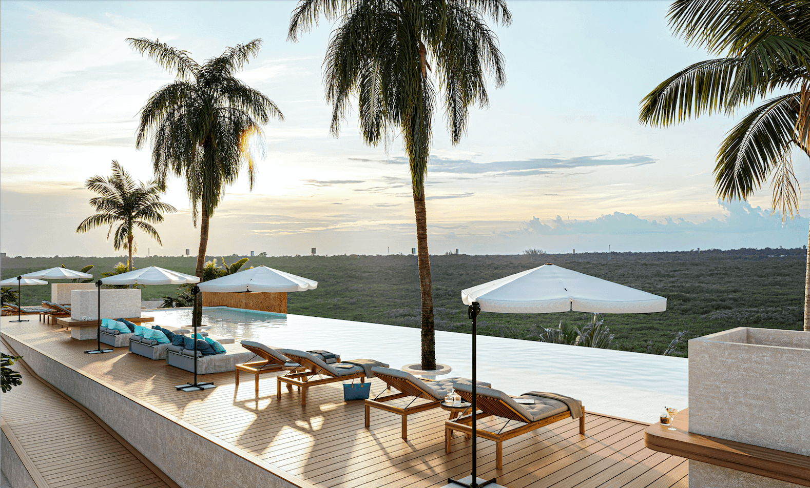 Penthouse with private pool, natural cenote and luxury amenities