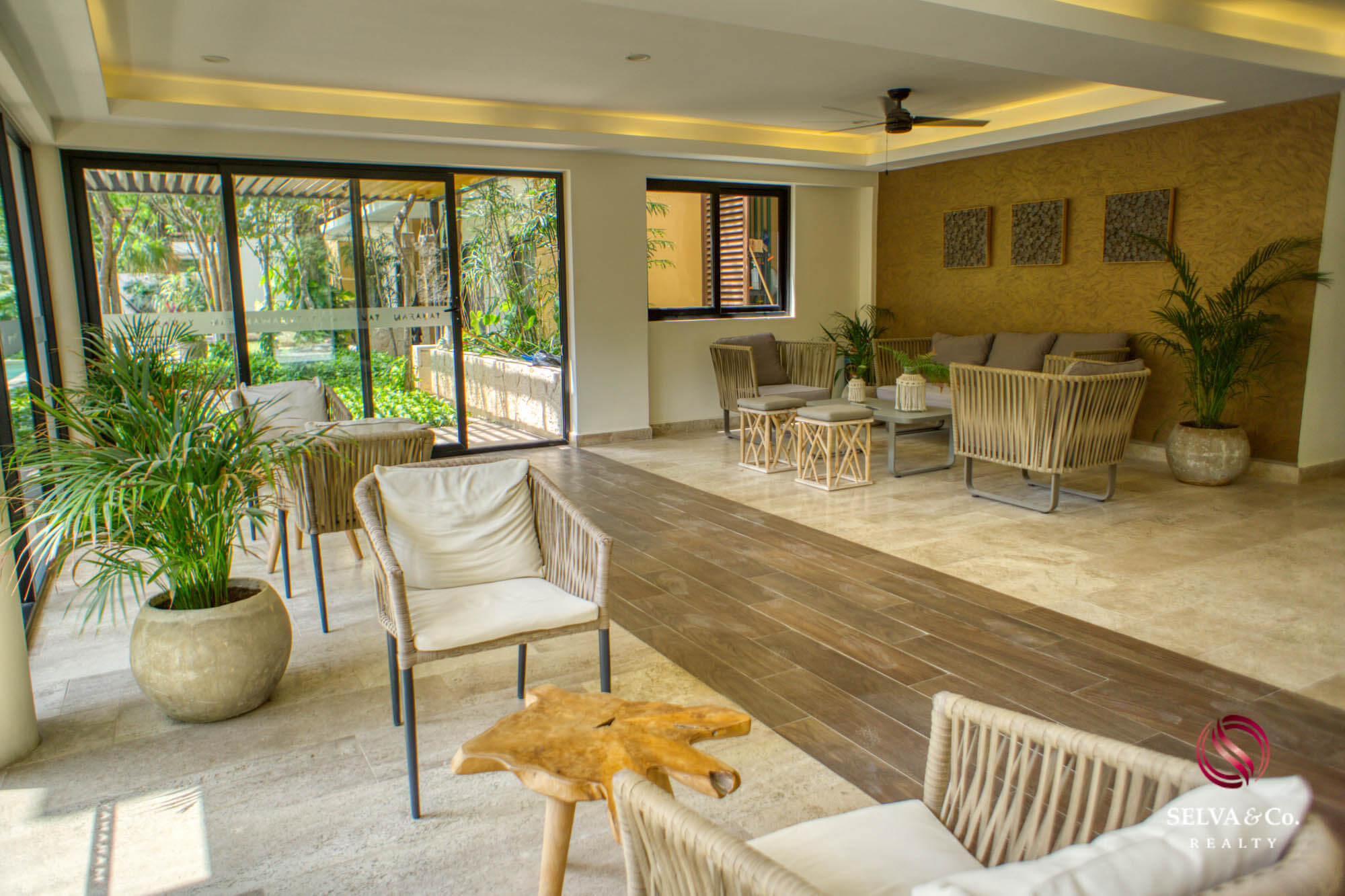Condo with a large terrace of 35 m2, yoga area, barbecue area, 2 pools with lounge areas, pre-construction, sale Tulum.