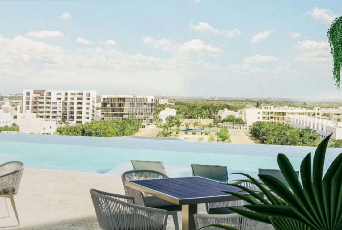 Condominium with security, pool and jacuzzi, pre-construction, for sale, Cancún.