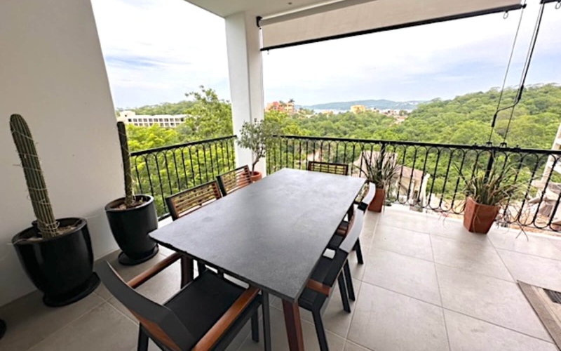 DHU229-2 apartment with pool, with laundry area, near Arrocito beach, for sale in Huatulco