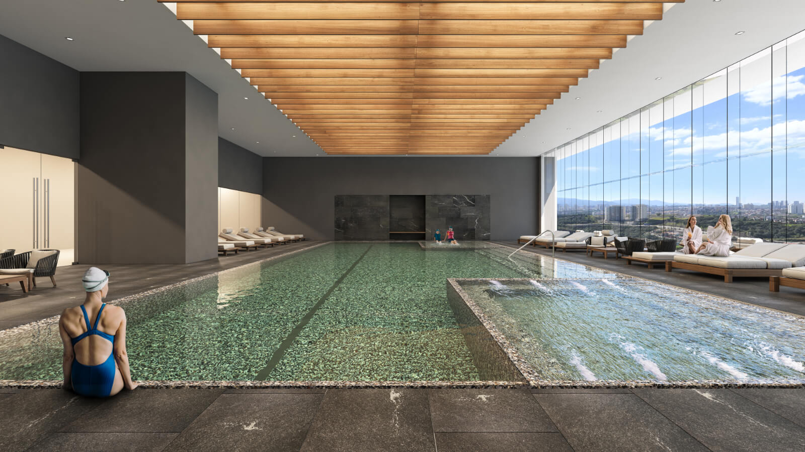 Condominium with spa pool, gym, jacuzzi, for sale in Polanco, Mexico City.