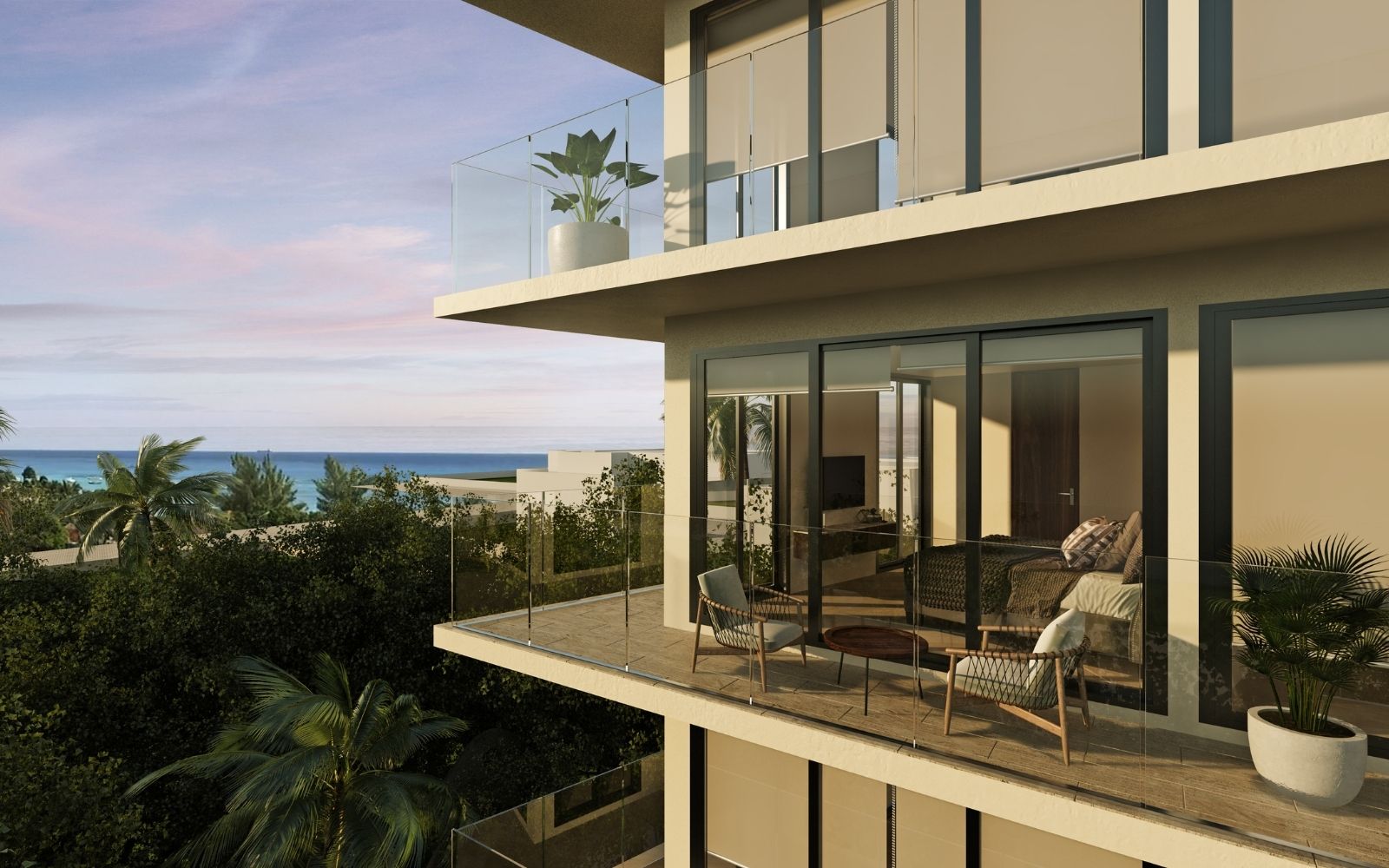 Condominio frente al mar, terraza vista al mar con jacuzzi privado,spa, club de playa, gym, en campo de golf,