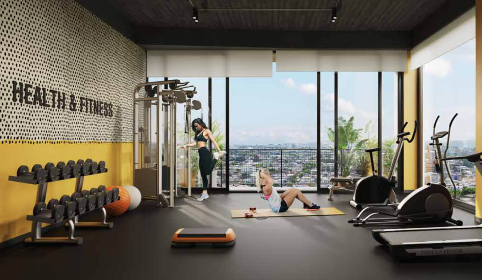 Condo, amenities: rooftop with grill, yoga center, gym, coworking, business room, pre-construction, for sale Arcos Vallarta, Guadalajara.