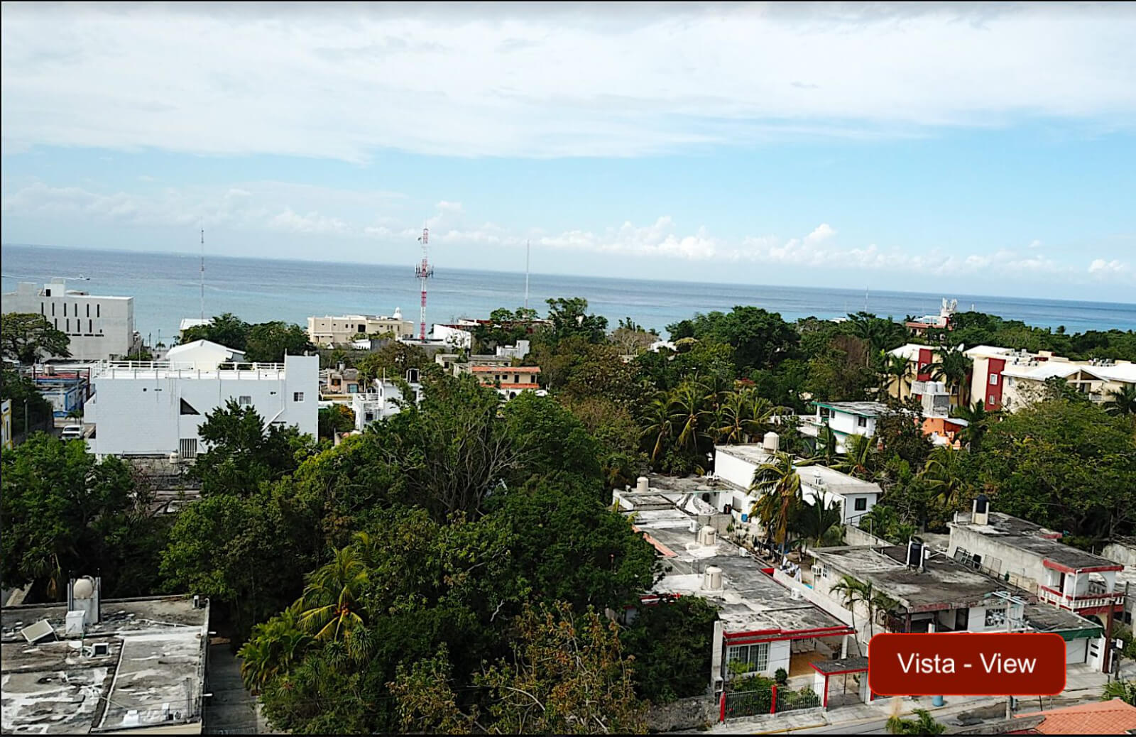 Apartment with roof top pool and grill area, hammock zone, palapa, pet friendly, pre-construction for sale in Cozumel