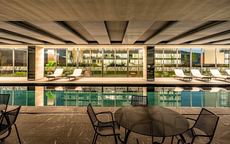 Condominio de doble terraza, piscina, pet friendly, spa en venta, Bosque Real