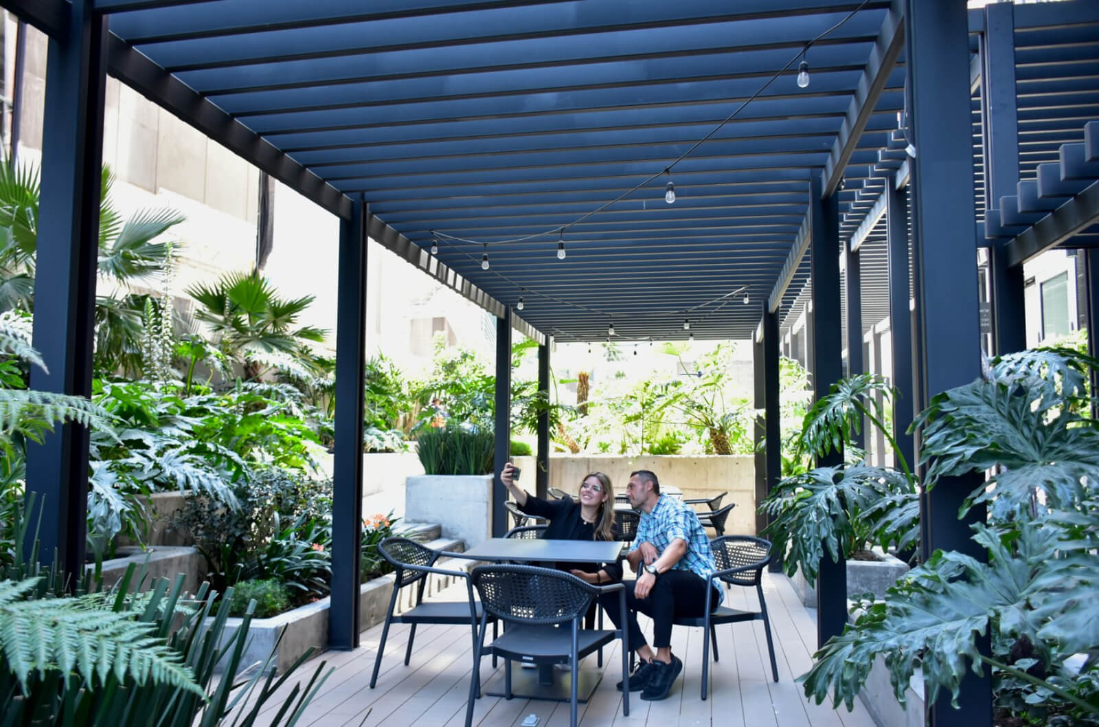 Departamento con terraza techada de 10m2, doble altura, alberca climatizada, cafeteria, sky lounge, pre-consruccion-venta San Angel Ciudad d