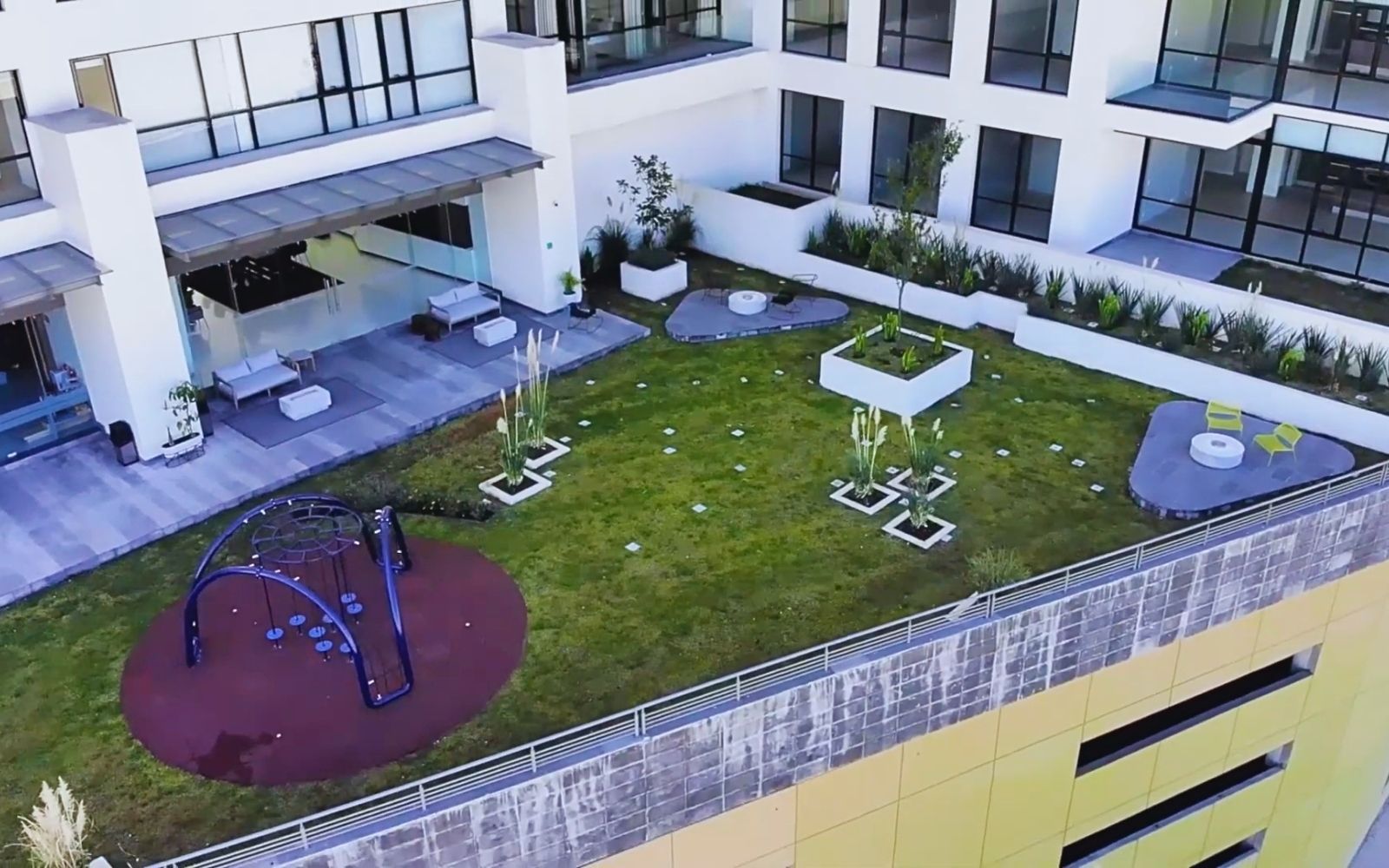 Condominium with pool, terrace, Yoga Area, for sale Roma Norte CDMX.