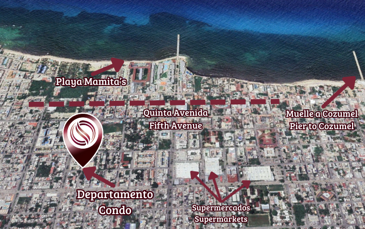 Apartamento 4 albercas, area para niños, Pet zone, gimnasio, casa club, restaurante, terraza bar, concierge y mas, en venta, Playa del Carme