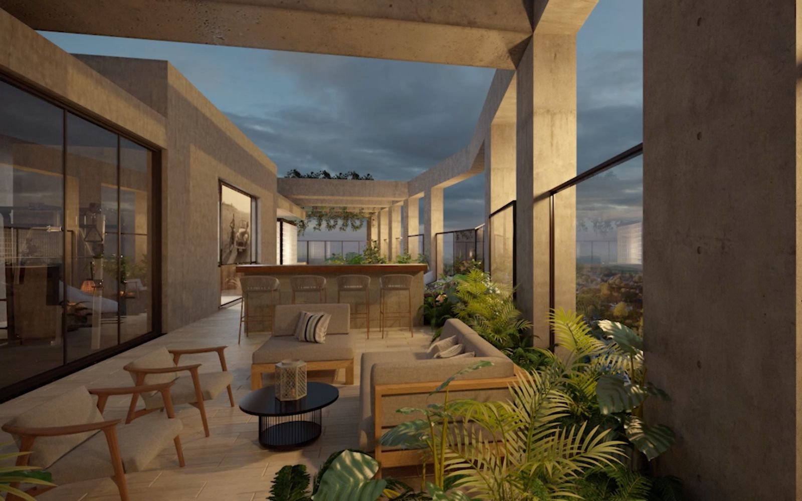 Luxury apartment with 30 amenities, 13,000 m2 of green areas, designed by renown architect firm, Fuentes del Pedregal, for sale Mexico City